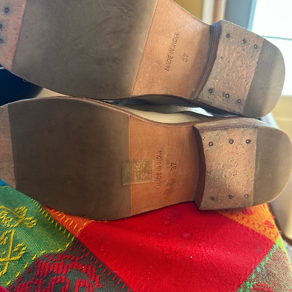 Free People Santa Fe lace up combat boots 37 7 - Picture 2 of 4